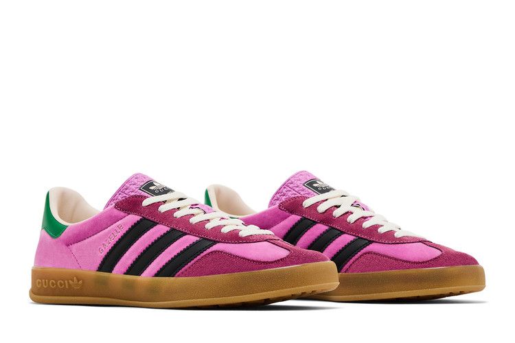 Gucci X Adidas Wmns Gazelle 'pink Velvet'