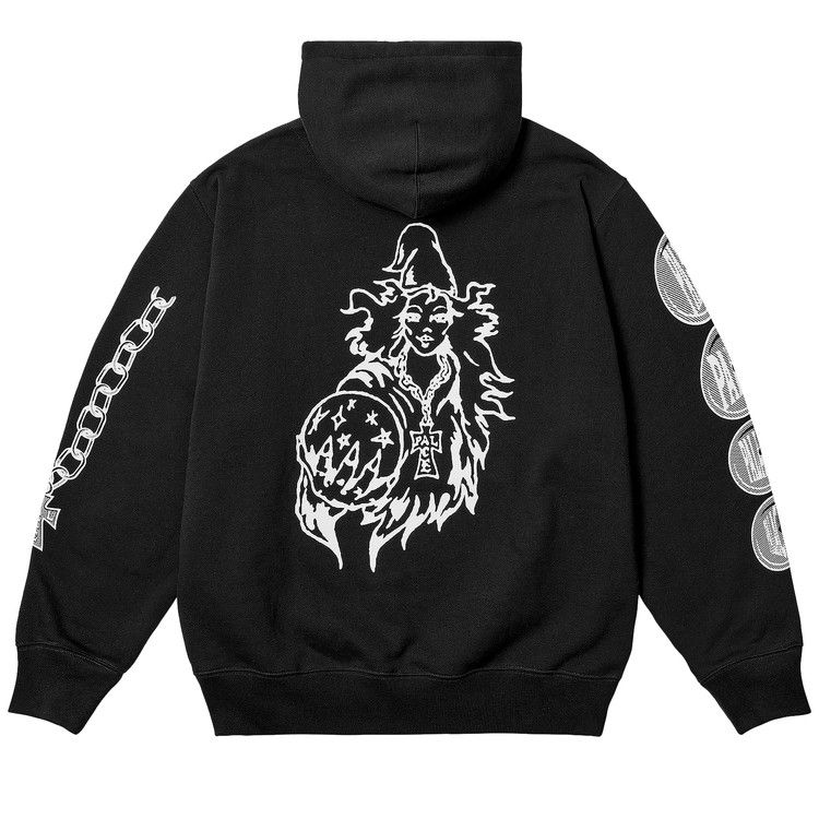 Buy Palace Wizard Sleeves Hood 'Black' - P28CS064 | GOAT