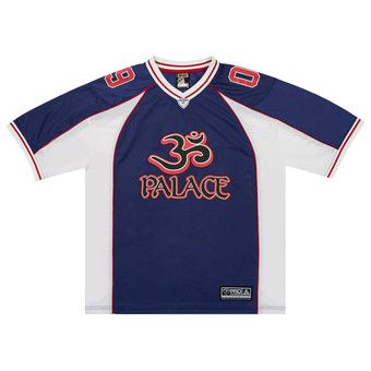 Buy Palace Om Mesh Jersey 'Navy' - P28ES012 | GOAT
