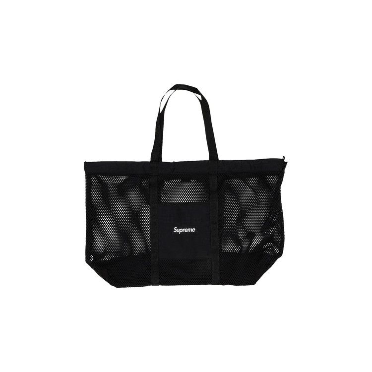 Buy Supreme Mesh Tote Bag 'Black' - SS25B29 BLACK | GOAT