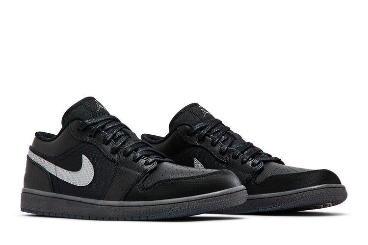 Air Jordan 1 Low Black White Dark Gum