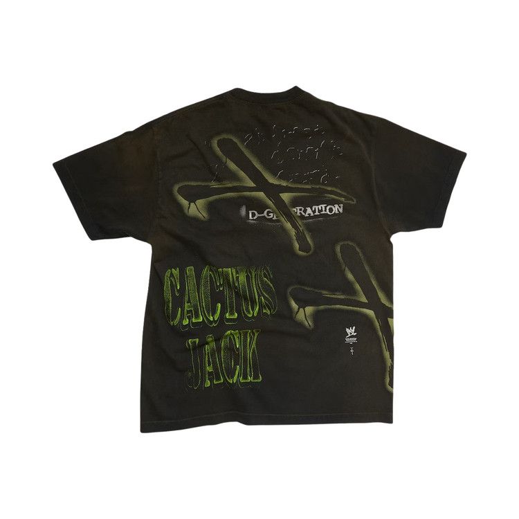 国内発送■CACTUS JACK■×WWE KNOW YOUR ROLE TEE CACTUS JACK / CJ × WWE KNOW YOUR ROLE TEE (THE ROCK