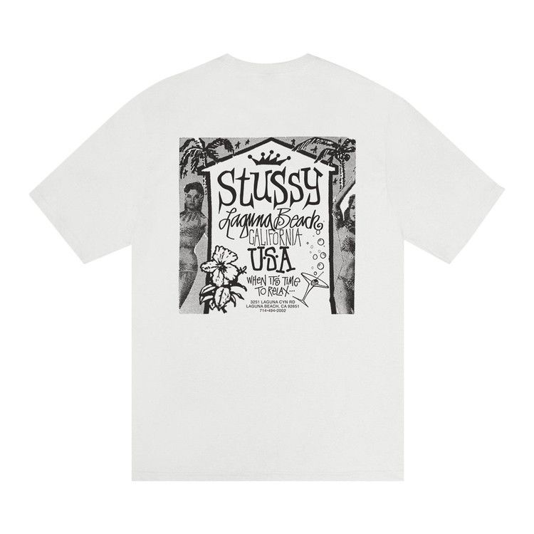 Stussy Beach House T-Shirt Pigment Dyed Natural
