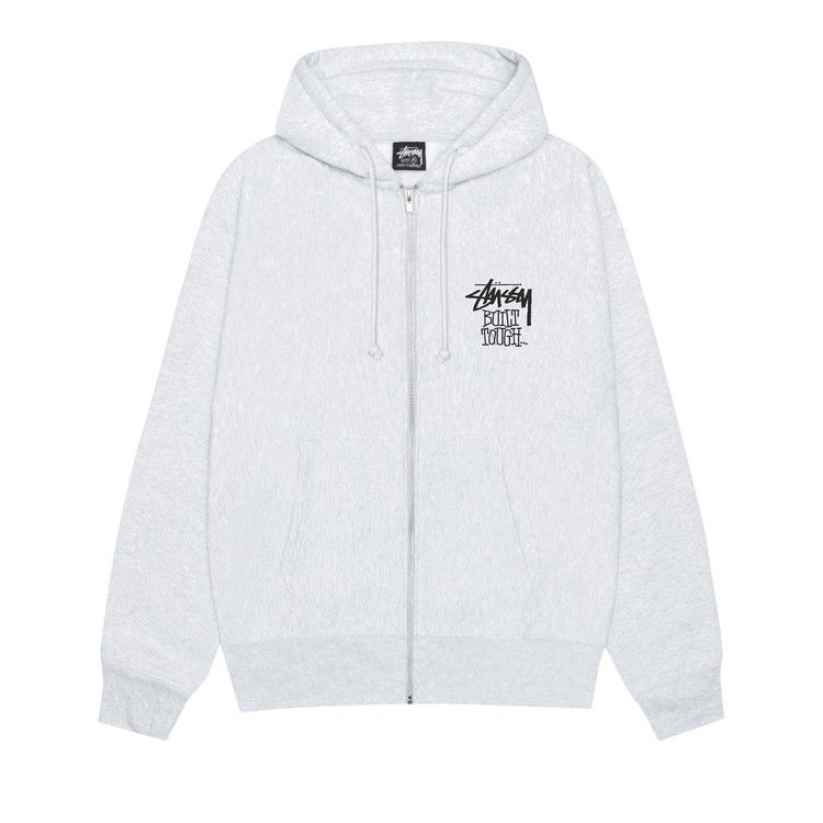 Stussy Welder Zip Hoodie 'ash Heather'