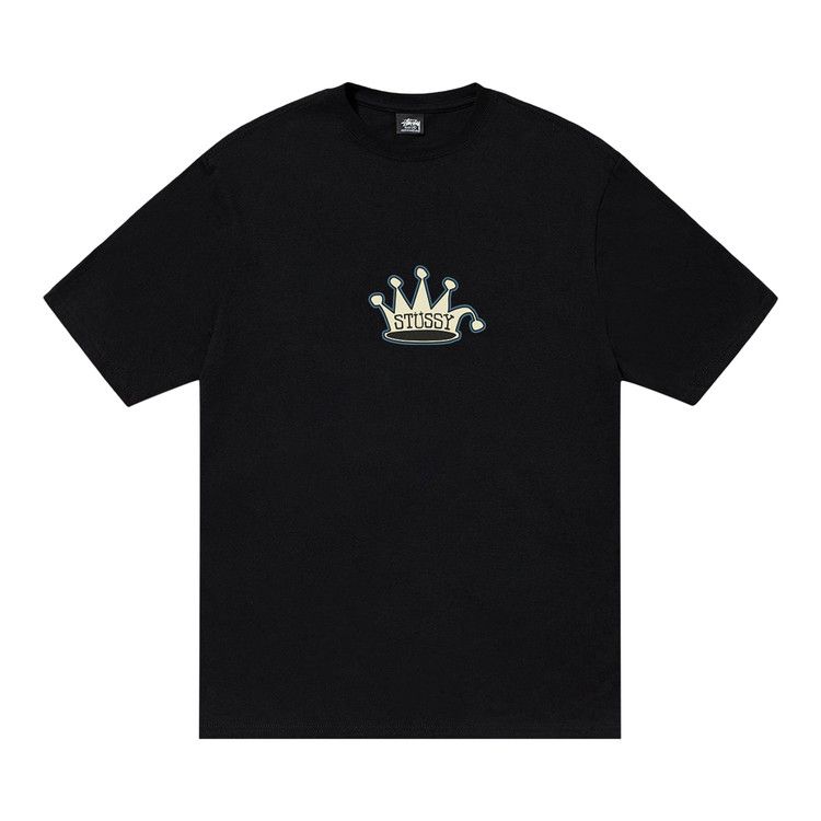 Stussy King Crown T-Shirt Black