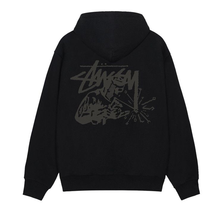 Stussy Welder Zip Hoodie Black