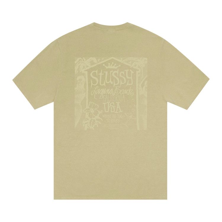 Stussy Beach House T-Shirt Pigment Dyed Elm