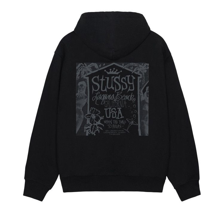 Stussy Beach House Hoodie Black