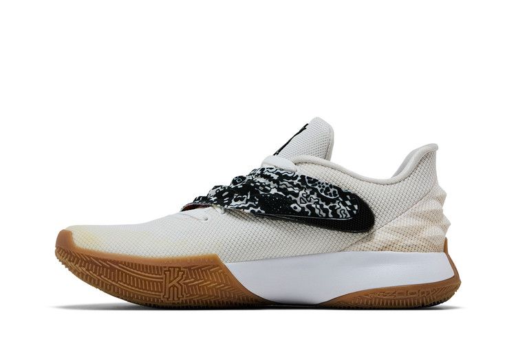 kyrie 4 low white and gold