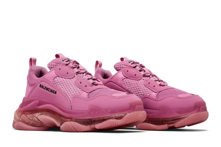 Balenciaga Wmns Triple S 'Clear Sole - Pink'