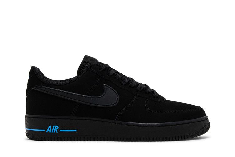 Nike Air Force 1 Low '07 SE Black University Blue — foto 2