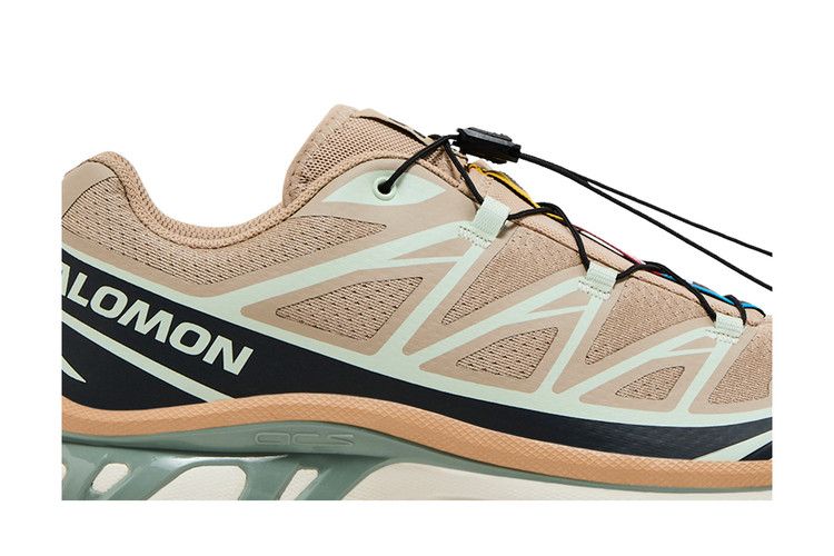 ★Salomon★ XT-6 Oxford Tan L47761800 Salomon XT-6 Oxford Tan/Carbon/Claqua Curated at Jake and Jones