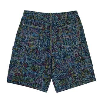 Buy Supreme Handwriting Double Knee Denim Short 'Indigo