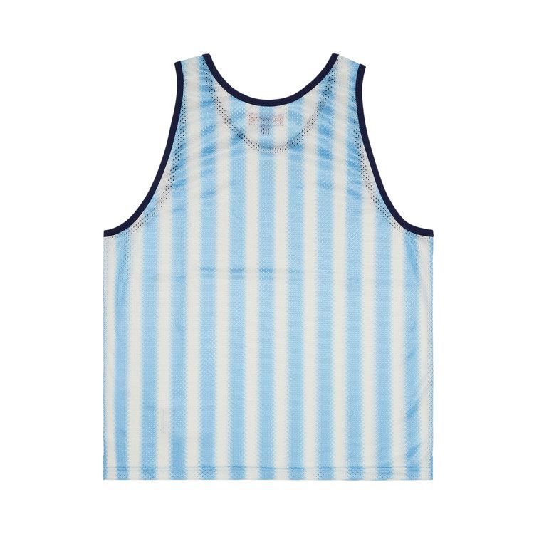 Buy Supreme Stripe Mesh Tank Top 'Blue' - SS25KN7 BLUE | GOAT