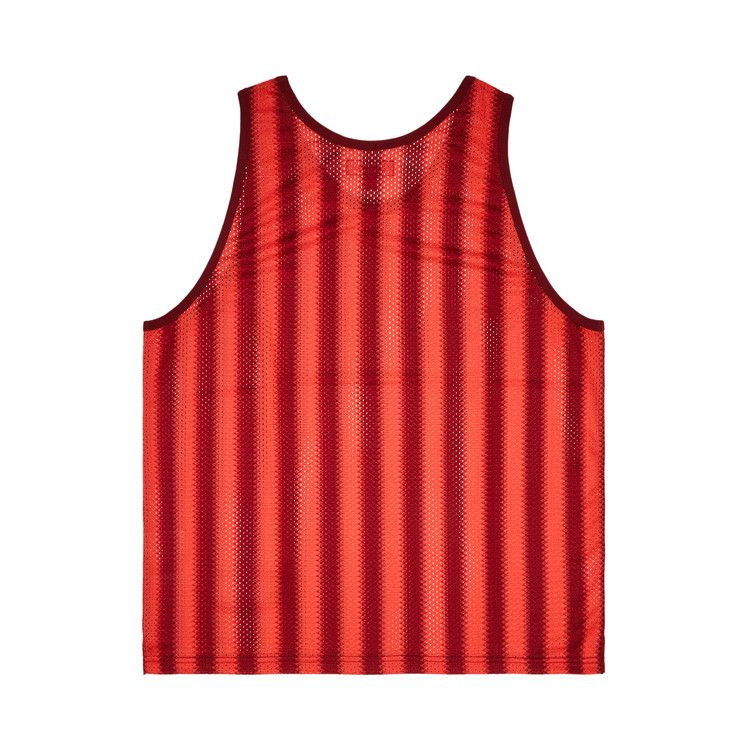 Buy Supreme Stripe Mesh Tank Top 'Red' - SS25KN7 RED | GOAT