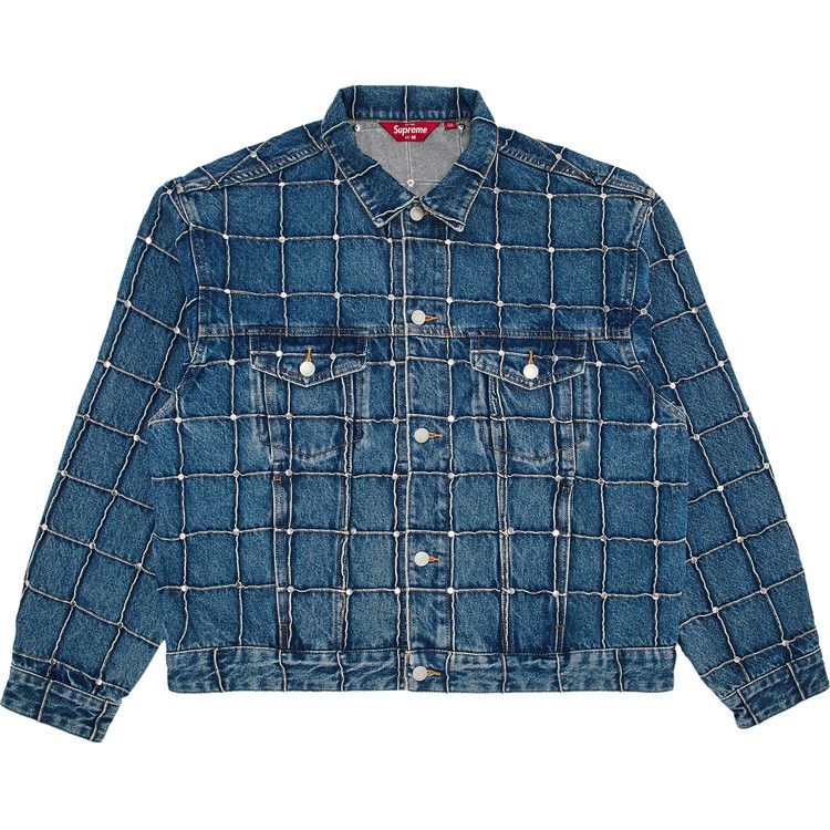 【Supreme】X-Seam Denim Trucker Jacket XL 1606770_01.jpg.jpeg