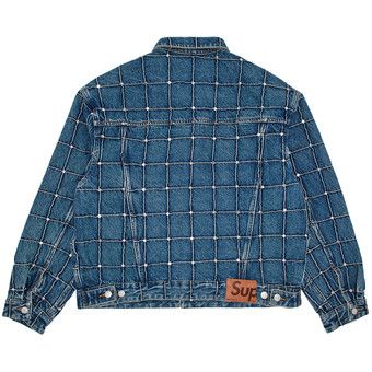★Studded Seam Denim Trucker Jacket Spring/Summer 2025 Preview – Supreme