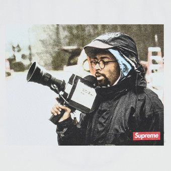 【Supreme x 40 Acres Spikes】T-Shirt White - 25SS Supreme 40 Acres Spike Tee (SS25) - $48