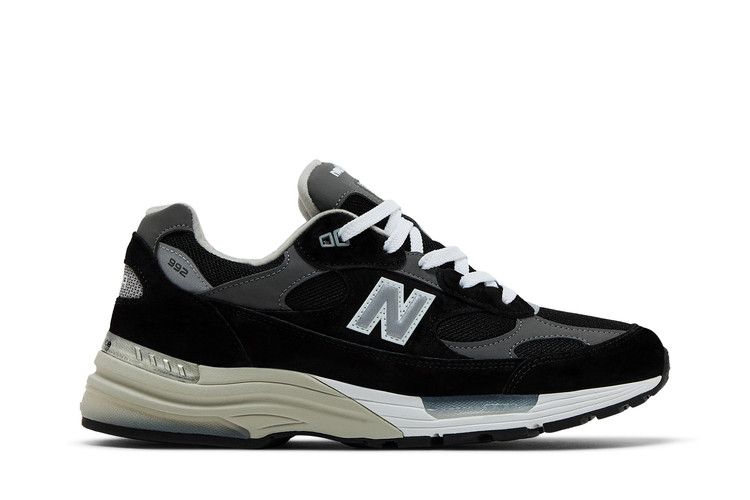 New Balance 992 MiUSA Black Grey — foto 2