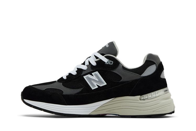 New Balance 992 MiUSA Black Grey — foto 4
