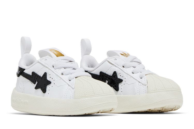 Bape X Adidas Superstar 360 I White Black