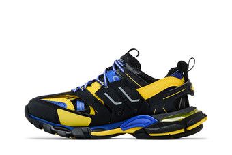 Buy Balenciaga Track Trainer 'Black Yellow Blue' - 542023 W1GC1