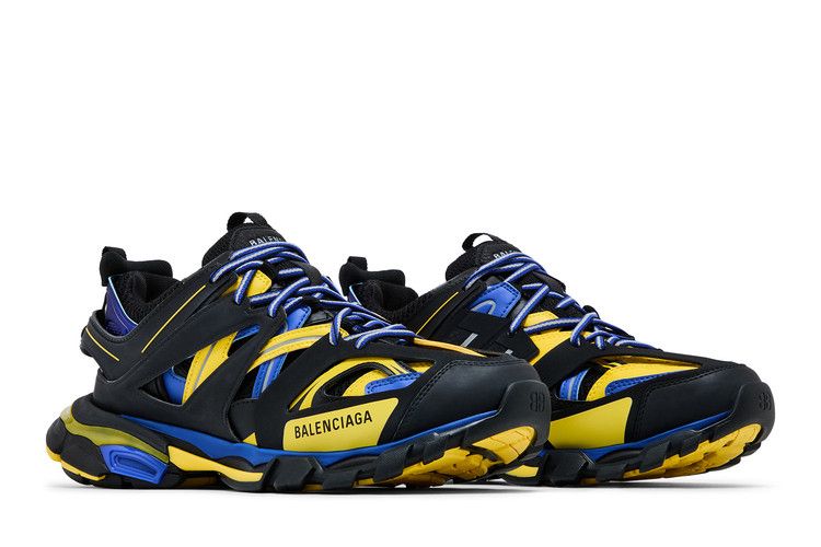 Balenciaga Track Trainer Black Yellow Blue