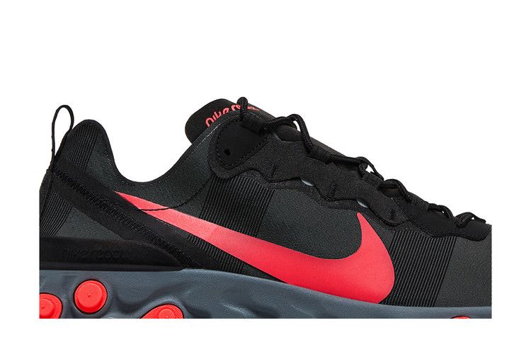 nike element black and red