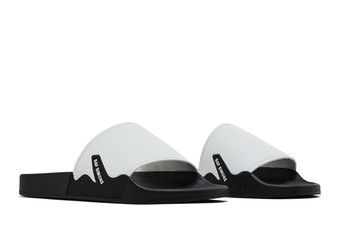 Buy Raf Simons Astra Slide 'White Black' - HR810001S 0062 | GOAT