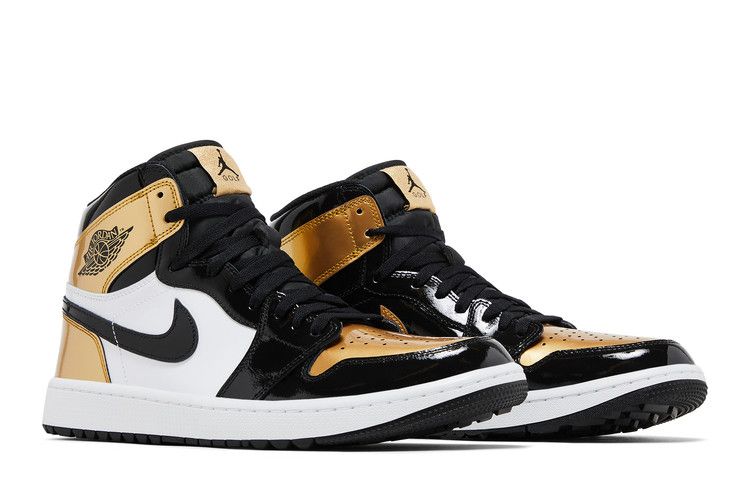 Air Jordan 1 High Golf Gold Toe