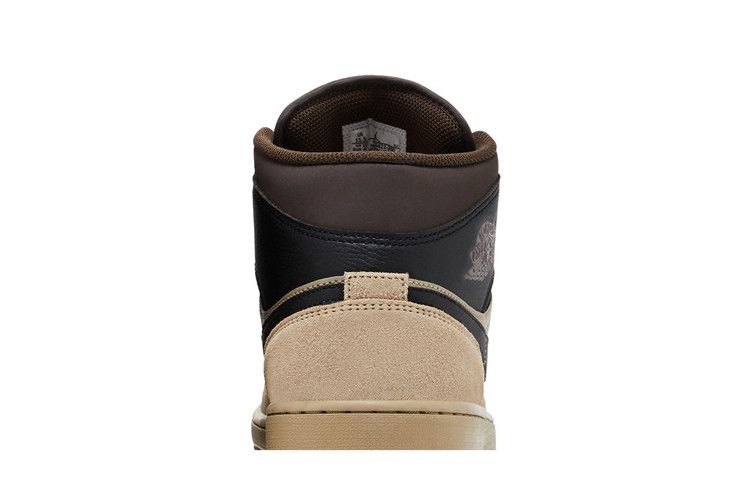 Air Jordan 1 Mid Khaki Black