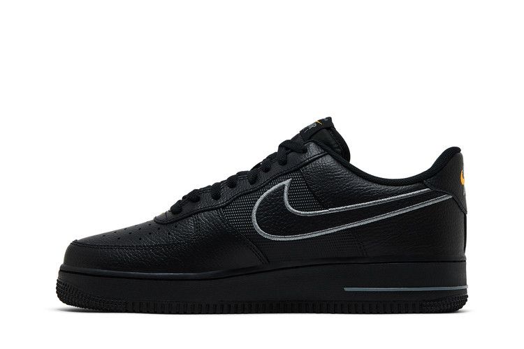 Nike Air Force 1 Low Black Laser Orange — foto 4