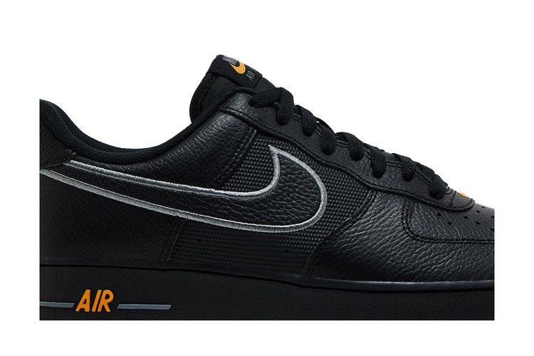 Nike Air Force 1 Low Black Laser Orange — foto 3