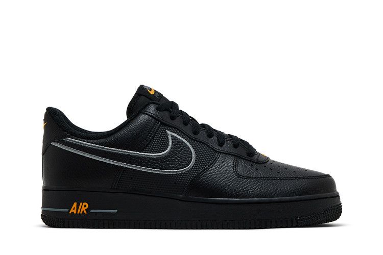 Nike Air Force 1 Low Black Laser Orange — foto 2
