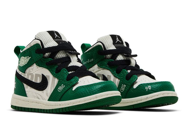 Air Jordan 1 Mid SE Td Overbranded
