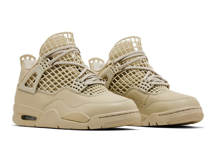 Wmns Air Jordan 4 RETRO 'net - Rattan'