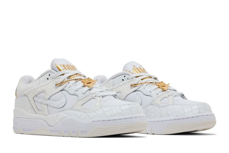 Nigo X Air Force 3 Low White Metallic Gold