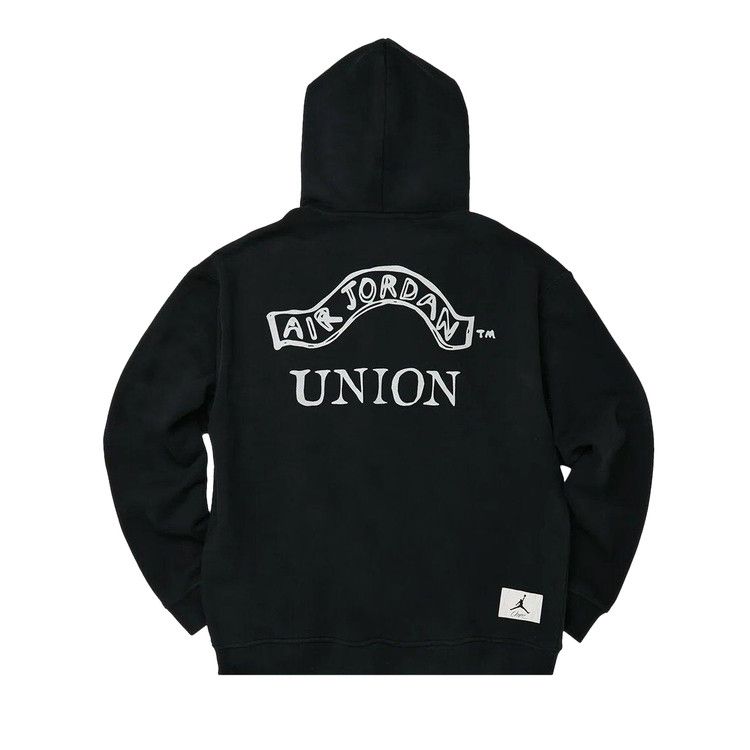 Air Jordan X Union La Fleece Hoodie Black