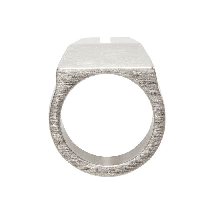 Buy Rick Owens Porterville Open Trunk Ring 'Silver' - RJ0000022MMT