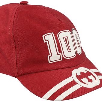 GUCCI 星柄キャップ　kids Gucci Baseball Cap, Size L, Multicolor Stars