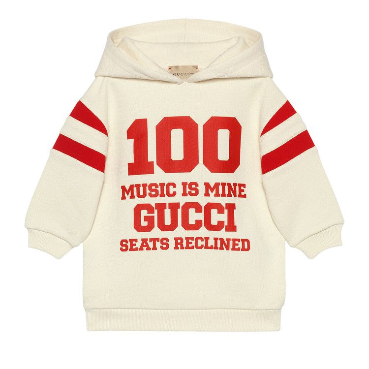 Buy Gucci Kids Music Is Mine Hoodie 'White' - 678934 XJD1W 9229 | GOAT