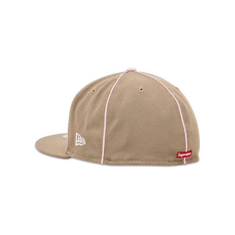 Buy Supreme Piping Script Logo New Era 'Tan' - SS25H17 TAN