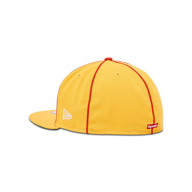 Buy Supreme Piping Script Logo New Era 'Yellow' - SS25H17 YELLOW