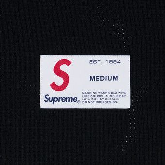 Buy Supreme Polartec Mesh Long-Sleeve Football Top 'Black