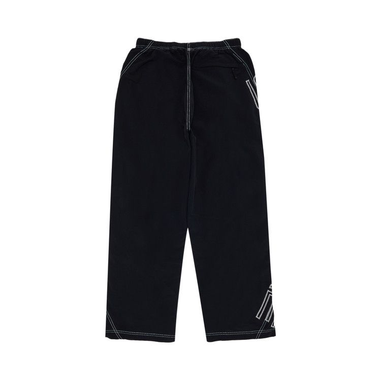 Buy Supreme Spellout Embroidered Track Pant 'Black
