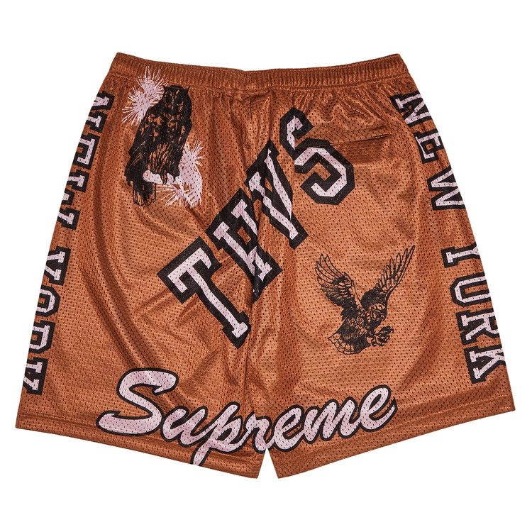 Buy Supreme Varsity Mesh Short 'Rust' - SS25SH41 RUST | GOAT