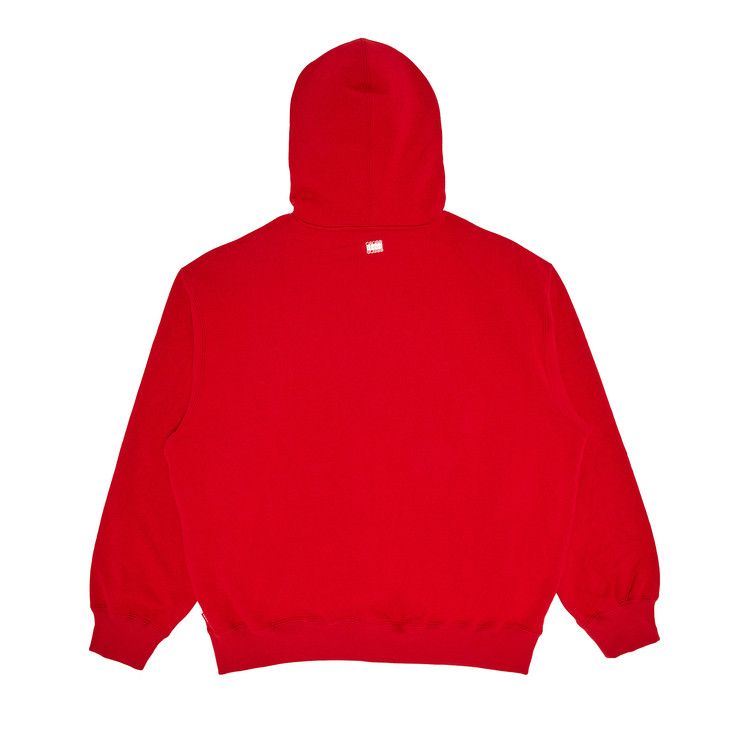 Supreme X B.B. Simon Zip Up Hoodie Red