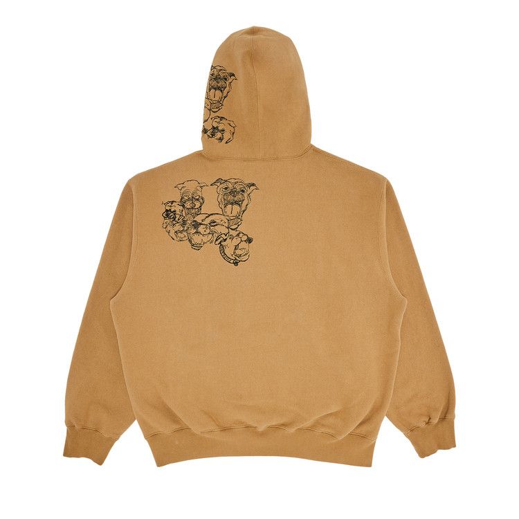 Buy Supreme Pitbulls Embroidered Hooded Sweatshirt 'Light