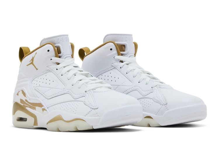 Jordan Mvp White Metallic Gold