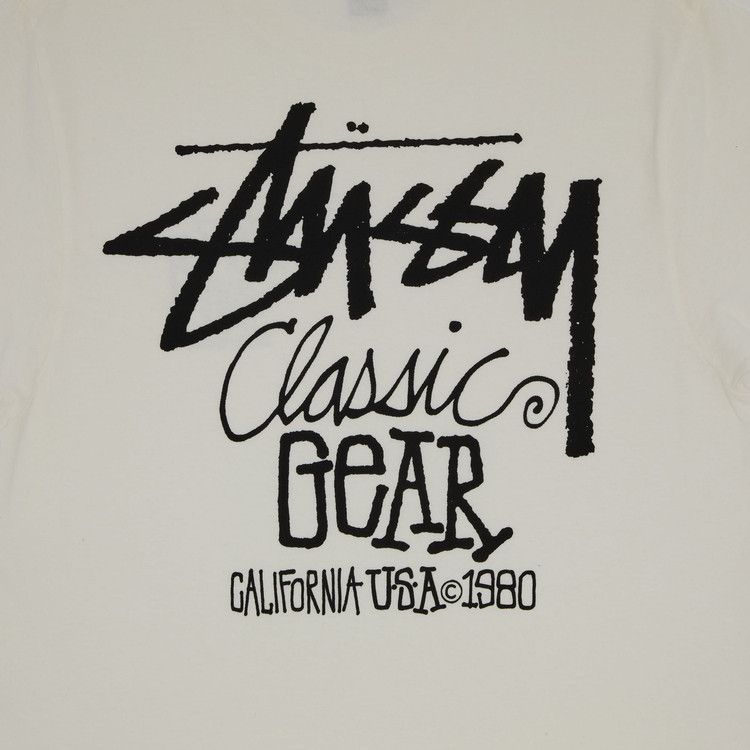 Stussy Classic Gear T-Shirt Pigment Dyed Natural